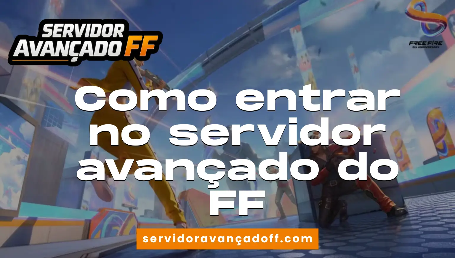 Como entrar no servidor avançado do free fire